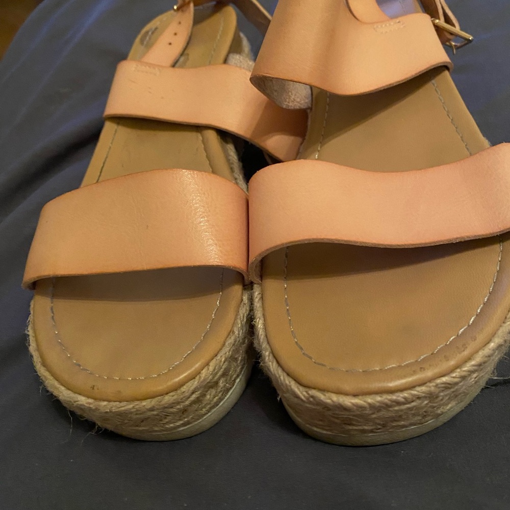 Rock & Candy Peach Espadrille Sandals